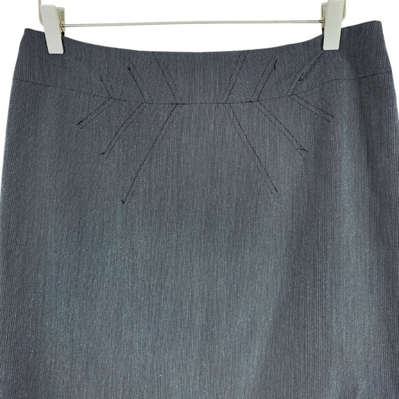 Rayon Blend 2 piece set  womens cropped blazer sz 9 & pencil skirt sz 7 col grey - Picture 14 of 16